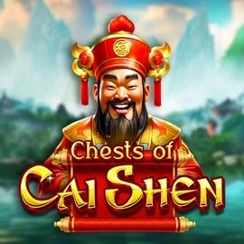 Chests of Cai Shen online game logo by Pragmatic Play on bigboost-casino.eu.com