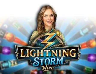 Lightning Storm logo – Live Casino by Evolution at Big Boost Casino