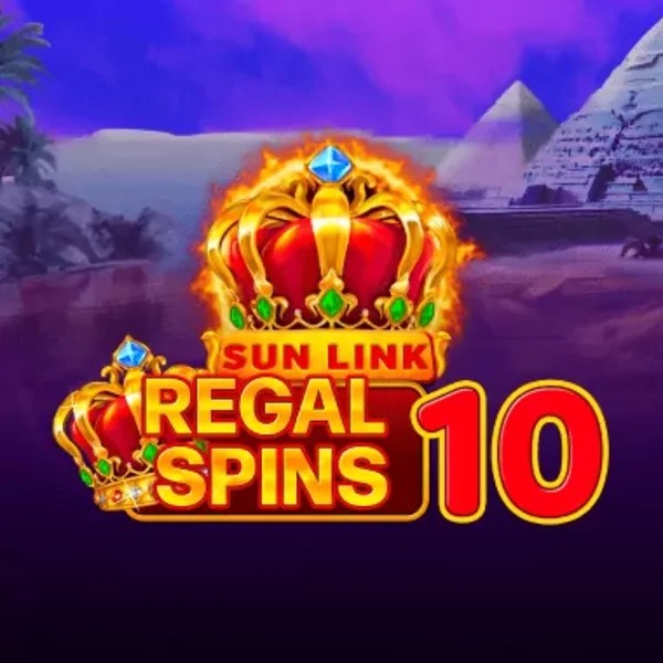 Regal Spins 10 logo by PatePlay at Big Boost Casino
