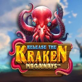 Release the Kraken Megaways slot logo by Pragmatic Play at Big Boost Casino