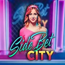 Side Bet City slot logo by Evolution at Big Boost Casino
