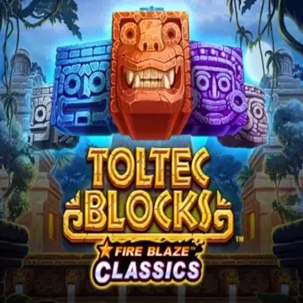 Fire Blaze: Toltec Blocks slot visual from Rarestone Gaming available on bigboost-casino.eu.com